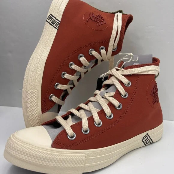 Converse Men’s A14838C NARUTO SHIPPUDEN 
CTAS HI
RITUAL RED/NATURAL IVORY Sneakr - Picture 15 of 16